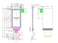 Pantalla OLED SSD1312 de 1.3 Pulgadas, Resolución 128x64, Tipo de Soldadura de 13 Pines, Interfaz SPI I2C de 4 Cables, Pantalla PMOLED Autoluminiscente