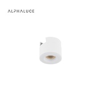 Spot encastré miniature moderne anti-éblouissement à intensité variable 2W pour étagères de bibliothèque, vitrines de bijoux et niches de meubles