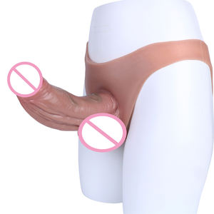 Gode souple culotte sangle réaliste creux gode pour hommes Gay adulte jeu jouets sexuels pour lesbienne <span class=keywords><strong>Cosplay</strong></span> pénis pantalon Masturbation - Product Image 6