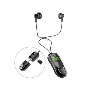 Écouteurs sans fil tour de cou V5.3 de haute qualité 2026 avec suppression active du bruit, indicateur de batterie LED et puce JL <span class=keywords><strong>pour</strong></span> la <span class=keywords><strong>musique</strong></span> sportive - Product Image 1