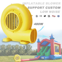 Souffleur gonflable 480W à coque plastique pour château gonflable, pompe électrique centrifuge de haute qualité pour Air Dancer