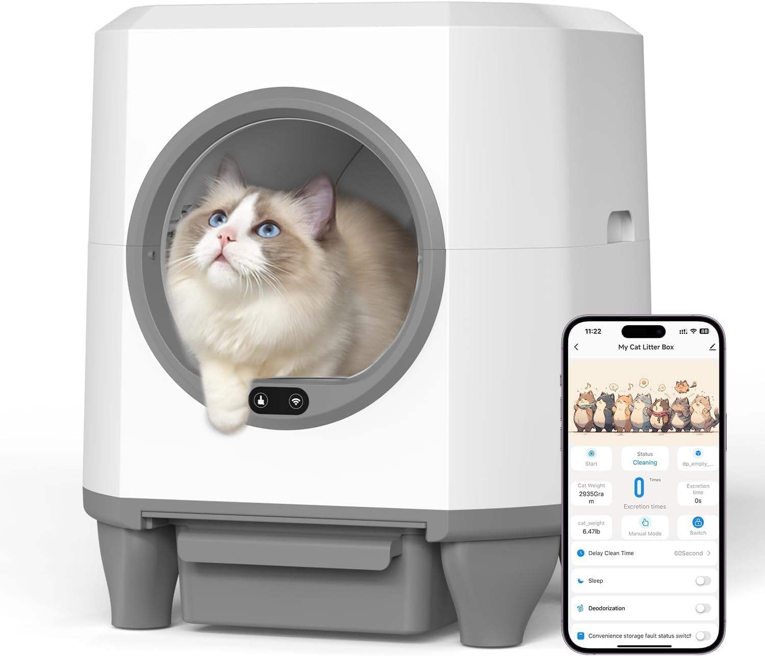 White and Grey)WIFI 2.4G