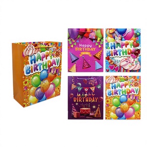 72 Pezzi/Scatola Sacchetti Regalo per Compleanno 31,75x42,97x11,9 cm, Bomboniere per Feste - Product Image 1