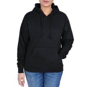 Vente en gros de sweats à capuche pour femmes à manches longues avec logo personnalisé, mode solide, sweats à capuche pour femmes à vendre, fournisseur fabriqué en BD - Product Image 1