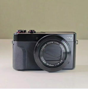 กล้องดิจิตอล Canon G7XII รุ่นยอดนิยม คุณภาพสูง พกพาสะดวก ระดับผู้บริโภค กล้องมือสอง ถ่ายภาพระยะใกล้ได้ - Product Image 1