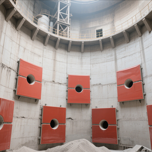 Sistema de tolva de entrada de prensa de rodillos para baldosas cerámicas resistentes al desgaste - Product Image 5