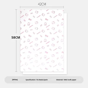 Hạnh Phúc Trung Quốc Ngày Valentine không thấm nước hoa gói giấy cho Rose Ice Cream Bucket bó - Product Image 6