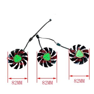 Nuevo Ventilador de GPU de 85 mm y 4 Pines PLA08215S12H T128015SU para <span class=keywords><strong>GIGABYTE</strong></span> AORUS Radeon RX <span class=keywords><strong>5700</strong></span> <span class=keywords><strong>XT</strong></span> 8G - Product Image 3