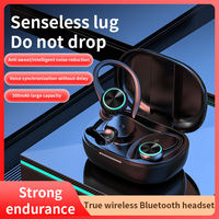 Earbud Nirkabel 5.3 Stereo Bass Earphone 2026 Peredam Kebisingan 40 Jam Dual Mic Panggilan Earb Earphone Olahraga Headphone