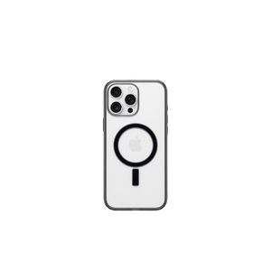Cover trasparente per Magsafe per iPhone 16 Pro 14 Plus 13 Pro Max S23 Plus-piastra nera con scatola speciale personalizzabile - Product Image 1