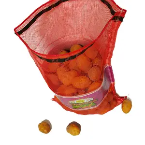 中国供应商聚丙烯编织雷诺网包装袋蔬菜水果土豆洋葱卷心菜收纳袋袋