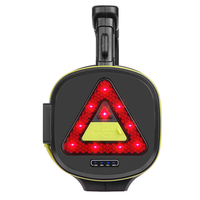 Lampe de recherche rechargeable USB 100W, 1000 lumens, longue autonomie, résistante à l'eau, pour camping, pêche et activités extérieures