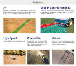 Sunnag AG500 Hands-free Steering Tractor GPS for <strong>John</strong> <strong>Deere</strong>/CNH Compatible GPS - Product Image 3