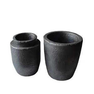 Foundry Silicon Carbide Graphite Cup pot crucible Furnace Torch Melting Casting Metal Smelting Tools crucible