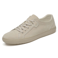 Chaussures de skateboard pour hommes baskets chaussures de skate en cuir nubuck bas à lacets appartements rétro fait à la main léger plat respirant