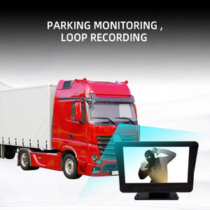 Wemaer AHD IPS 7 pouces 9 "double moniteur 2 canaux caméra <span class=keywords><strong>de</strong></span> commande vocale DVR Semi Bus système <span class=keywords><strong>de</strong></span> caméra <span class=keywords><strong>de</strong></span> camion avec ligne <span class=keywords><strong>de</strong></span> stationnement - Product Image 6