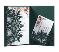 Carte d'invitation rectangulaire créative 3D pop-up moderne pour la Fête des Mères, en papier couché découpé au laser, écologique et colorée, vente en gros