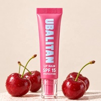 Op maat gemaakte logo lippenbalsem hydraterende gloss SPF fruit smaak olie vegan lippenbalsem butter make-up private label vloeibare lippenbalsem