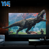 Layar LED Mikro Cob Ultra Tipis 8K untuk Dalam Ruangan, Panel Tampilan Video Wall LED untuk Home Theater Cinema P1.5