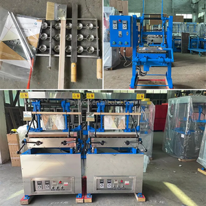 Kem giấy hình nón dây chuyền sản xuất tự động trứng cuộn Wafer thanh làm cho máy - Product Image 2