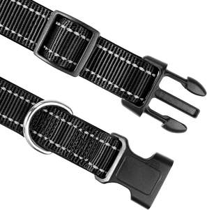 <span class=keywords><strong>Collar</strong></span> de perro de nailon ajustable reflectante duradero acolchado de neopreno suave para entrenamiento al aire libre - Product Image 6