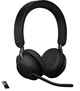 <span class=keywords><strong>Casque</strong></span> sans fil stéréo <span class=keywords><strong>Jabra</strong></span> Evolve2 65 UC avec micro Link380a, batterie 37H - Product Image 1