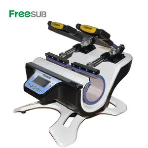 Freesub Dubbele Station Sublimatie Mok Warmte Persmachine Magic Mok Printing Machine Prijs