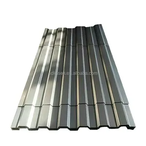 Folha/placa de aço galvanizado para telhados de chapa metálica de calibre 22, venda quente de qualidade superior