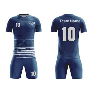2025年工場直販チームスポーツウェア、チームロゴのカスタマイズに対応、格安サッカーユニフォームを提供 - Product Image 4