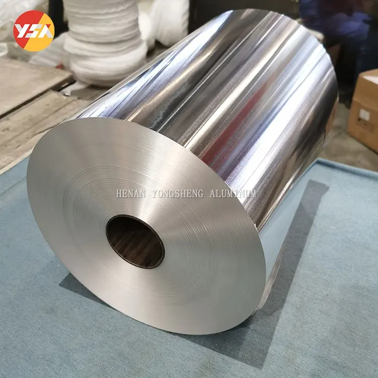 Pabrikan Aluminium Foil 8011 8021 8079 Campuran Aluminium Foil Gilingan Bergulir Aluminium Foil Gulungan Jumbo