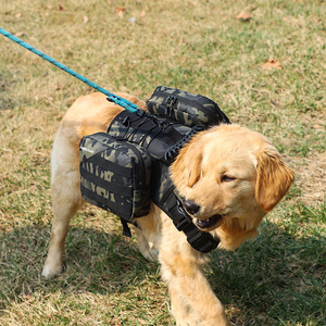 Mochila Táctica para Mascotas, Bolsa para Pasear Perros al Aire Libre con Compartimento Desmontable para Perros Medianos y Grandes - Product Image 3