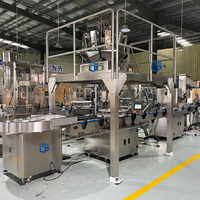 Ligne de machines de pesage et de remplissage pour fruits secs, cacahuètes, pistaches, noix de cajou, céréales, prix fournisseur Chine