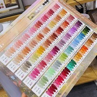 Lot de 50 couleurs de vernis à ongles gel transparent toutes saisons, populaire, effet UV, pour salon de manucure professionnel, texture rose