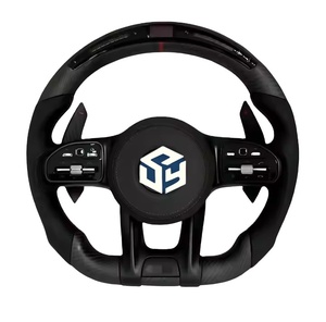 Volant en carbone pour Benz E320 E260 E400 E200 E300 <span class=keywords><strong>E350</strong></span> E43 E63 E53 E500 W205 C63 W213 W212 W204 - Product Image 4