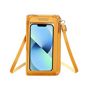 เคสโทรศัพท์แบบสัมผัสหน้าจอรุ่นใหม่สำหรับผู้หญิง กระเป๋าสะพายไหล่ใสขนาดเล็กอเนกประสงค์ กระเป๋าครอสบอดี้ RTS สั่งซื้อแบบคละจำนวนมาก - Product Image 2