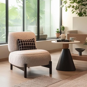 <span class=keywords><strong>Fauteuil</strong></span> individuel en métal de style crème, luxe léger et haut de gamme, <span class=keywords><strong>pour</strong></span> salon et balcon, mobilier de maison moderne et minimaliste JUN HENG - Product Image 1