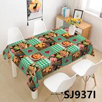 Rouleau de nappe PVC de qualité supérieure, motif vintage à carreaux de fruits, imperméable et anti-taches, pour la maison, les restaurants, les mariages et les fêtes