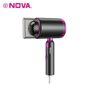 <span class=keywords><strong>Nuevo</strong></span> <span class=keywords><strong>Secador</strong></span> de Pelo Eléctrico de 1600W de Alta Potencia con Iones Negativos, Control de Temperatura Constante, Diseño Plegable para Uso Doméstico, Protección del Cabello - Product Image 4