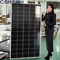 Cishine Chine Prix Usine Promotionnel Module Solaire PERC Mono 550W 540W 530W Panneau Solaire Photovoltaïque Mono 530W-555W Pas Cher