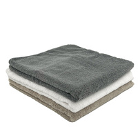 Juego de Toallas de Baño de Algodón de Color Sólido, Suaves y de Lujo, Alta Absorbencia, Secado Rápido, Ecológicas, Bordadas, en Rollo/Rectangulares