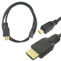 Câble Mini HDMI vers HDMI JustLink 1M 1080p 1440p Mâle-Mâle pour HDTV PS3 XBOX 3D LCD