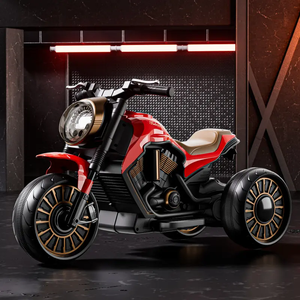 儿童骑电动摩托车玩具15岁儿童遥控塑料玩具摩托车批发 - Product Image 6