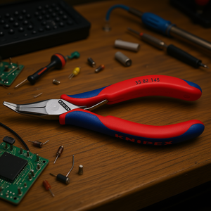 Alicates Electrónicos Knipex 35 82 145 de Punta Larga, Hechos en Alemania - Product Image 2