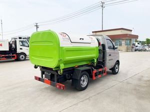 รถบรรทุกขยะฉางอันแบบยกเทขนาดเล็ก 2 ตัน พร้อมถังขยะขนาด 5 ลูกบาศก์เมตร - Product Image 4