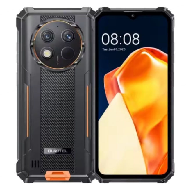 For G1 Rugged Smartphone Octa Core French/German Global Version 6.5 Inch 10600mAh 6GB+256GB Android 14 48MP LTE Dual SIM NFC