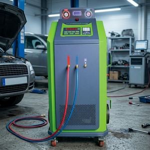 High Quality Wholesale Refrigerant <strong>Flushing</strong> Recovery and Charging Machine Auto A/C Service <strong>Station</strong> - Product Image 2