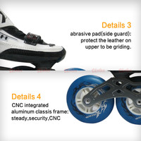 Patins à roulettes Chaussures Chaussures Prix Professionnel Patins à 4 Roues