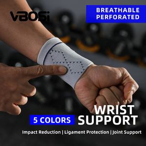 VBOSi 2187 morbido forte comodo supporto per il polso personalizzato 1 pezzo 3D maglia traspirante ortesi compressione resistente - Product Image 3