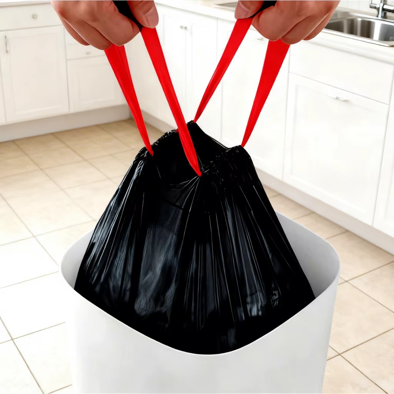 Black Reusable Tote Shopping Bag Promotional