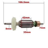 Remplacement d'ancre de Rotor d'armature AC220V-240V pour meuleuse d'angle RONIX 9-115